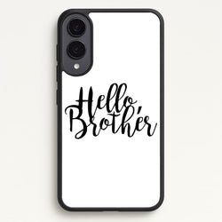 Hello Brother - VD  - Vampire Diaries Phone Case for Galaxy S25 Edge
