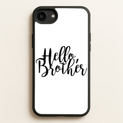 Hello Brother - VD  - Vampire Diaries Phone Case for iPhone 6 / 7 / 8 / SE