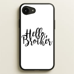 Hello Brother - VD  - Vampire Diaries Phone Case for iPhone 16e