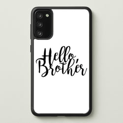 Hello Brother - VD  - Vampire Diaries Phone Case for Galaxy A41