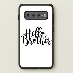 Hello Brother - VD  - Vampire Diaries Phone Case for Galaxy S10