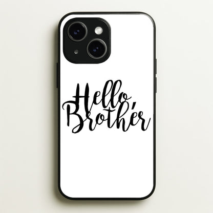 Hello Brother - VD  - Vampire Diaries Phone Case for iPhone 14