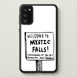 Welcome to Mystic Falls - VD  - Vampire Diaries Phone Case for Galaxy S20FE