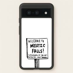 Welcome to Mystic Falls - VD  - Vampire Diaries Phone Case for Google Pixel 8