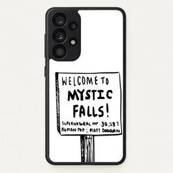 Welcome to Mystic Falls - VD  - Vampire Diaries Phone Case for Galaxy A33