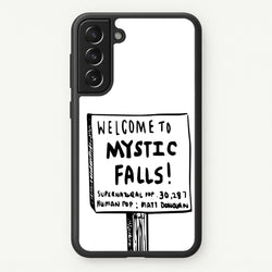 Welcome to Mystic Falls - VD  - Vampire Diaries Phone Case for Galaxy S22 Plus
