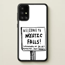 Welcome to Mystic Falls - VD  - Vampire Diaries Phone Case for Galaxy A71
