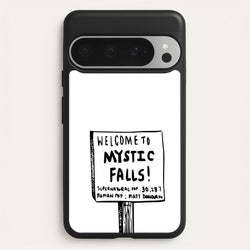Welcome to Mystic Falls - VD  - Vampire Diaries Phone Case for Google Pixel 9 Pro XL