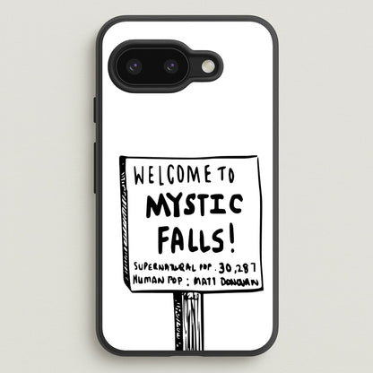 Welcome to Mystic Falls - VD  - Vampire Diaries Phone Case for Google Pixel 9a