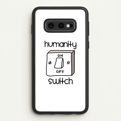 Humanity Switch - VD  - Vampire Diaries Phone Case for Galaxy S10e