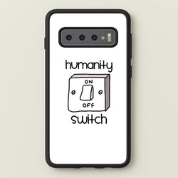 Humanity Switch - VD  - Vampire Diaries Phone Case for Galaxy S10