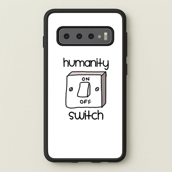 Humanity Switch - VD  - Vampire Diaries Phone Case for Galaxy S10