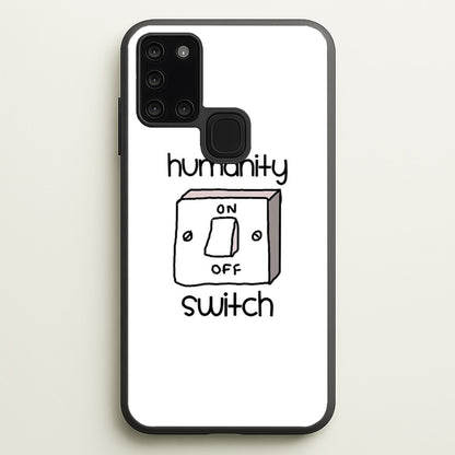 Humanity Switch - VD  - Vampire Diaries Phone Case for Galaxy A21s