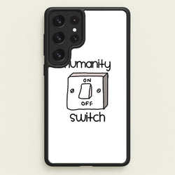 Humanity Switch - VD  - Vampire Diaries Phone Case for Galaxy S22 Ultra