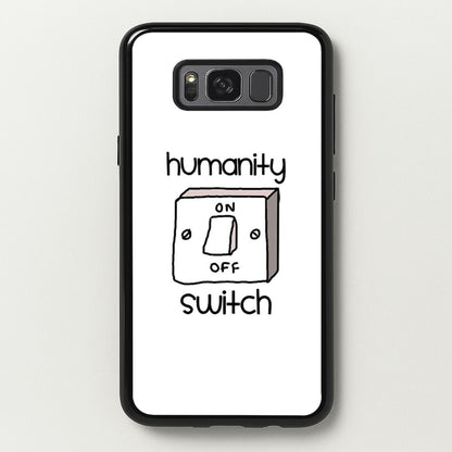 Humanity Switch - VD  - Vampire Diaries Phone Case for Galaxy S8