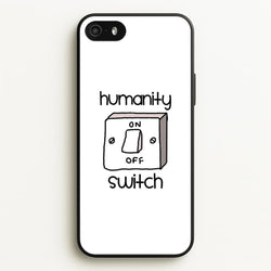 Humanity Switch - VD  - Vampire Diaries Phone Case for iPhone 5 / 5s / SE 2016