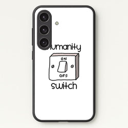 Humanity Switch - VD  - Vampire Diaries Phone Case for Galaxy S24FE