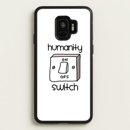 Humanity Switch - VD  - Vampire Diaries Phone Case for Galaxy S9