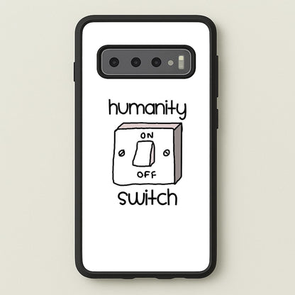 Humanity Switch - VD  - Vampire Diaries Phone Case for Galaxy S10 Plus