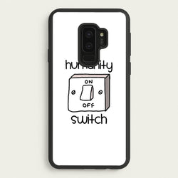 Humanity Switch - VD  - Vampire Diaries Phone Case for Galaxy S9 Plus