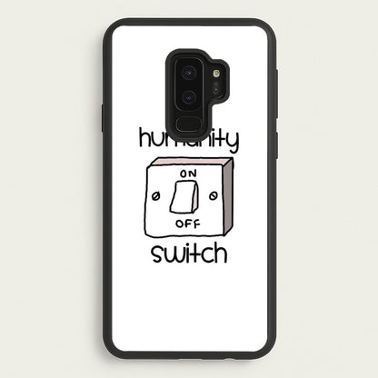 Humanity Switch - VD  - Vampire Diaries Phone Case for Galaxy S9 Plus