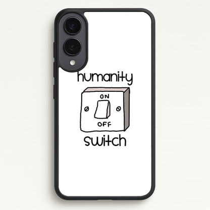 Humanity Switch - VD  - Vampire Diaries Phone Case for Galaxy S25 Edge