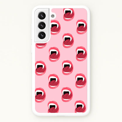 Vampire Pattern  - Vampire Diaries Phone Case for Galaxy S21 Plus