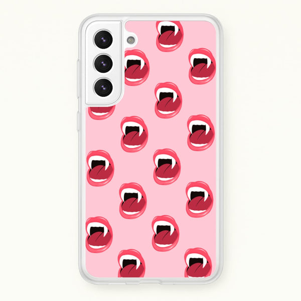Vampire Pattern  - Vampire Diaries Phone Case for Galaxy S22 Plus