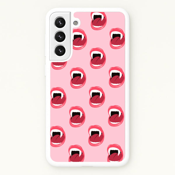 Vampire Pattern  - Vampire Diaries Phone Case for Galaxy S22