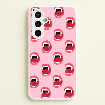 Vampire Pattern  - Vampire Diaries Phone Case for Galaxy A54