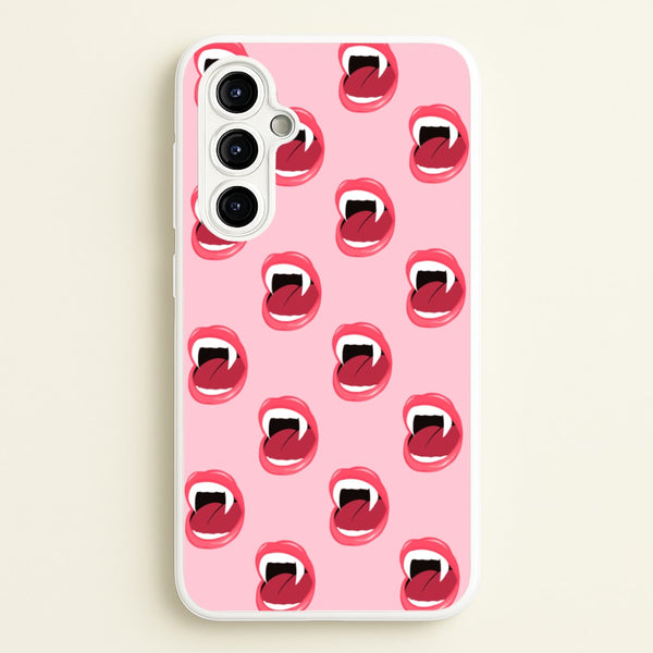 Vampire Pattern  - Vampire Diaries Phone Case for Galaxy A54