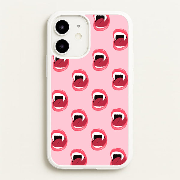 Vampire Pattern  - Vampire Diaries Phone Case for iPhone 12 Mini