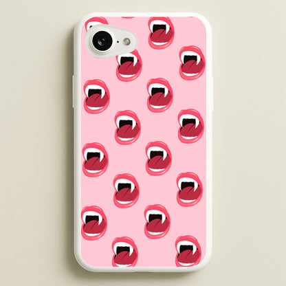 Vampire Pattern  - Vampire Diaries Phone Case for iPhone 16e