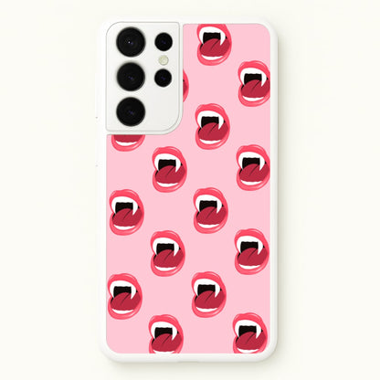 Vampire Pattern  - Vampire Diaries Phone Case for Galaxy S21 Ultra