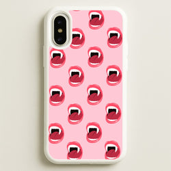 Vampire Pattern  - Vampire Diaries Phone Case for iPhone X / XS