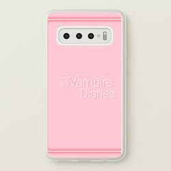 The VPD Logo  - Vampire Diaries Phone Case for Galaxy S10 Plus