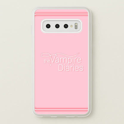 The VPD Logo  - Vampire Diaries Phone Case for Galaxy S10 Plus