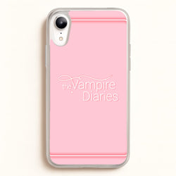 The VPD Logo  - Vampire Diaries Phone Case for iPhone XR