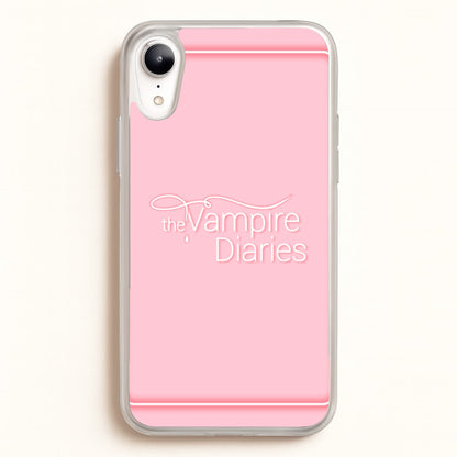 The VPD Logo  - Vampire Diaries Phone Case for iPhone XR