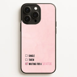 Waiting For A Salvatore - VD  - Vampire Diaries Phone Case for iPhone 16 Pro Max
