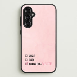 Waiting For A Salvatore - VD  - Vampire Diaries Phone Case for Galaxy A14