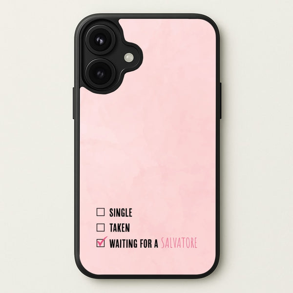 Waiting For A Salvatore - VD Phone Case for iPhone 17