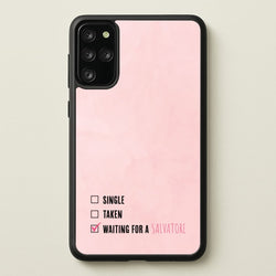 Waiting For A Salvatore - VD  - Vampire Diaries Phone Case for Galaxy S20 Plus