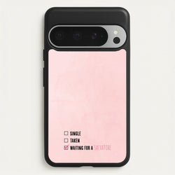 Waiting For A Salvatore - VD  - Vampire Diaries Phone Case for Google Pixel 9 Pro XL