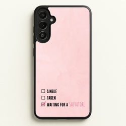 Waiting For A Salvatore - VD  - Vampire Diaries Phone Case for Galaxy A36
