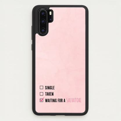Waiting For A Salvatore - VD  - Vampire Diaries Phone Case for Huawei P30 Pro