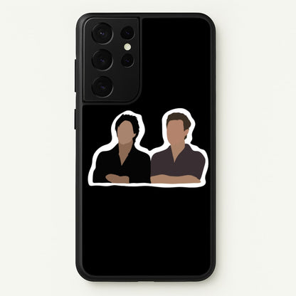 Salvatore Cartoons - VD  - Vampire Diaries Phone Case for Galaxy S21 Ultra