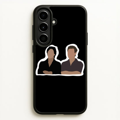 Salvatore Cartoons - VD  - Vampire Diaries Phone Case for Galaxy A56