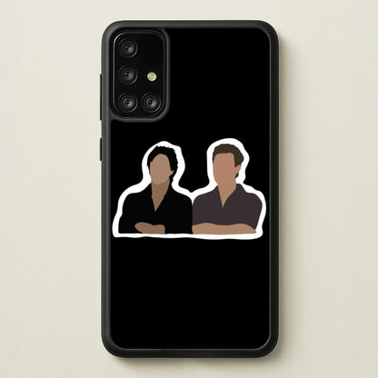 Salvatore Cartoons - VD  - Vampire Diaries Phone Case for Galaxy A71