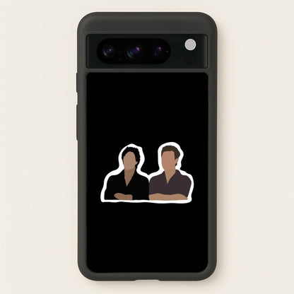 Salvatore Cartoons - VD  - Vampire Diaries Phone Case for Google Pixel 8 Pro